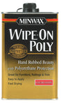 Minwax Oil-Based Wipe-On Polyurethane Finish PINT - SATIN - CLEAR / SATIN