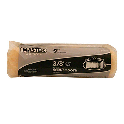Master Painter 9 in. x 3/8 in. Knit Paint Roller Cover - Nap 9X3/8