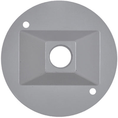 Missing Vendor Weatherproof Round Lampholder Cover - GRAY GREY