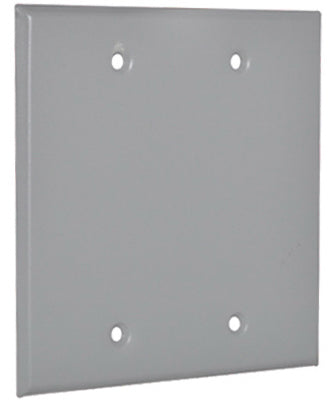 Missing Vendor Weatherproof Blank Cover - GREY GREY