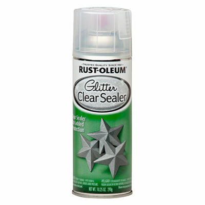 RUST-OLEUM 10.25 OZ Specialty Glitter Spray Paint - Clear Sealer Glitter CLEAR_SEALER_GLITTER