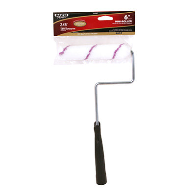 Master Painter 6-1/2 in. x 3/8 in. Mini Paint Roller Cover and Frame - Microfiber
