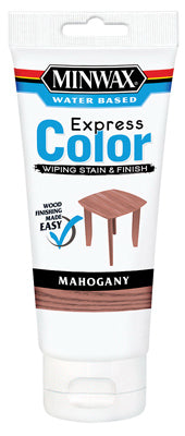 Minwax 6 OZ. Color Express Wiping Stain & Finish - MAHOGANY MAHOGANY