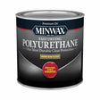 Minwax Fast-Drying Polyurethane Finish HALF PINT - WARM SEMI-GLOSS 1/2PT