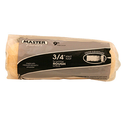 Master Painter 9 in. x 3/4 in. Knit Paint Roller Cover - Nap 9X3/4