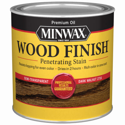 Minwax Wood Finish Semi-Transparent HALF PINT - DARK WALNUT DARK_WALNUT / 1/2PT