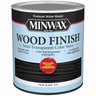 Minwax Wood Finish Water-Based Semi-Transparent Color Stain QUART - TRUE BLACK BLACK