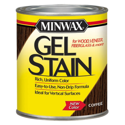 Minwax Semi-Transpaent Gel Stain QUART - COFFEE COFFEE