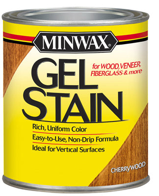 Minwax Semi-Transpaent Gel Stain QUART - CHERRYWOOD CHERRYWOOD