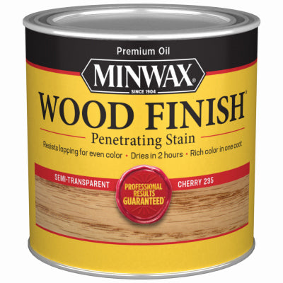 Minwax Wood Finish Semi-Transparent HALF PINT - CHERRY CHERRY / 1/2PT