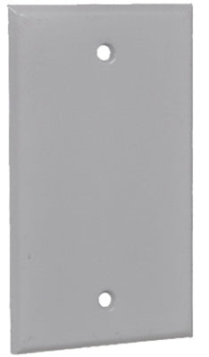 Missing Vendor Weatherproof Rectangular Blank Cover - GRAY GREY