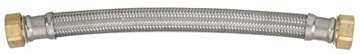 Homewerks 3/4 Fip X 24 In. Water Heater Connector - Braided Stainless Steel