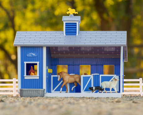 Breyer Farms Home At The Barn Playset