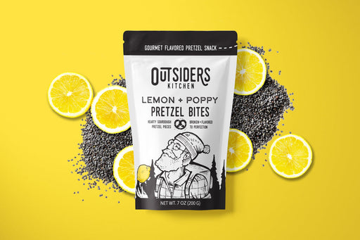 Outsiders Kitchen Lemon + Poppy Pretzel Bites LEMON_POPPY / 7OZ