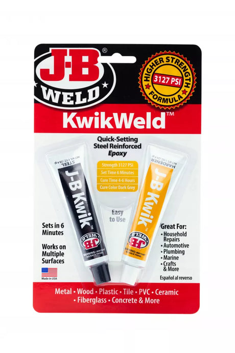 J-B Weld KwikWeld Twin Tube, 2oz