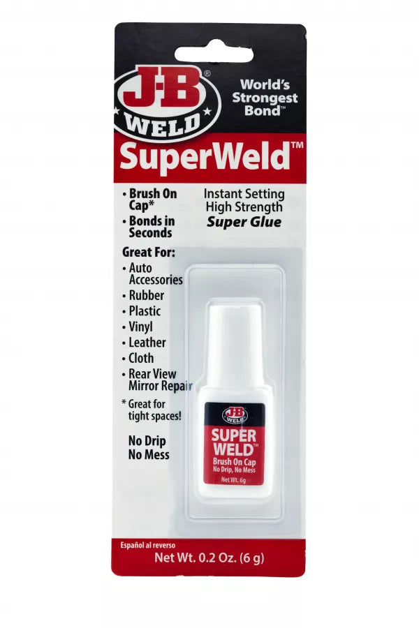 J-B Weld SuperWeld Brush-On Adhesive, 6g