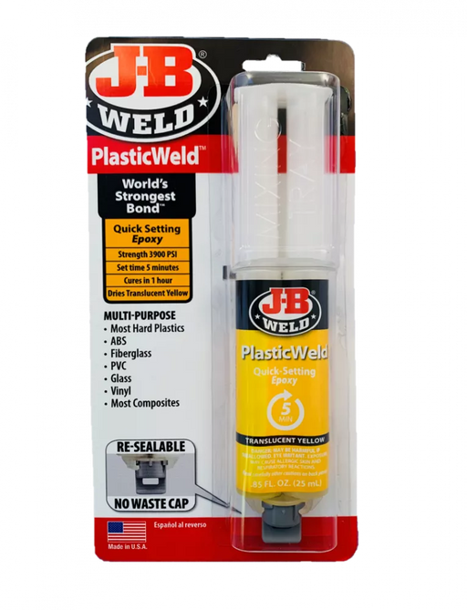 J-B Weld PlasticWeld Syringe, 25ml