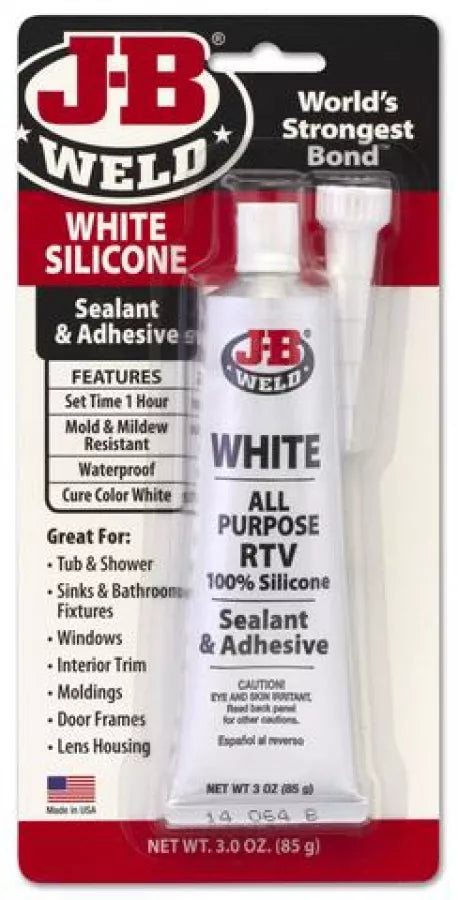 J-B Weld White Silicone Sealant & Adhesive