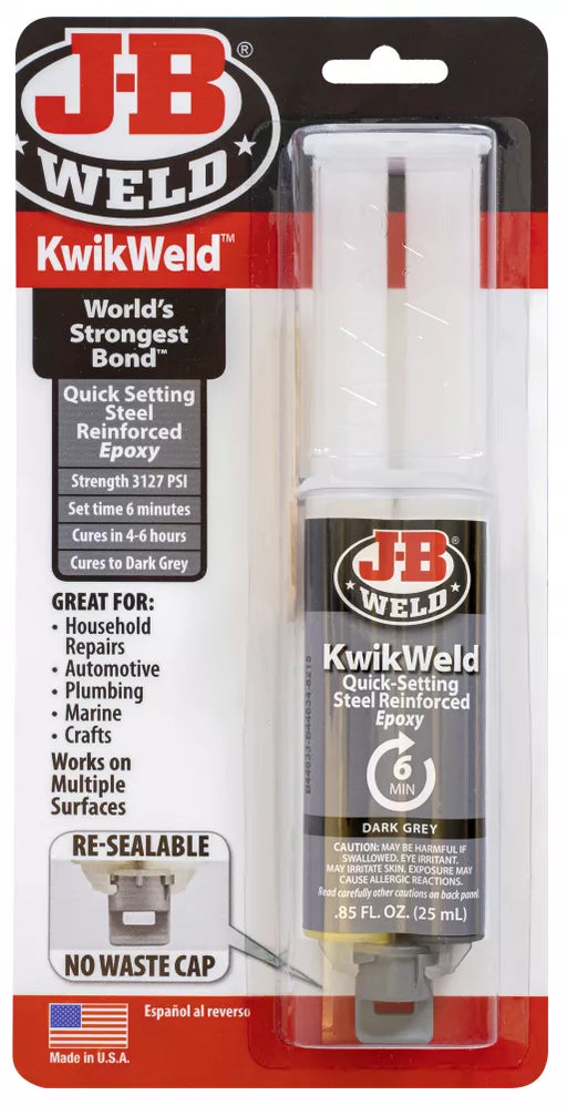 J-B Weld KwikWeld Syringe, 25ml
