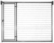 Priefert Premier Kennel Front, 6ft Tall x 10ft Wide