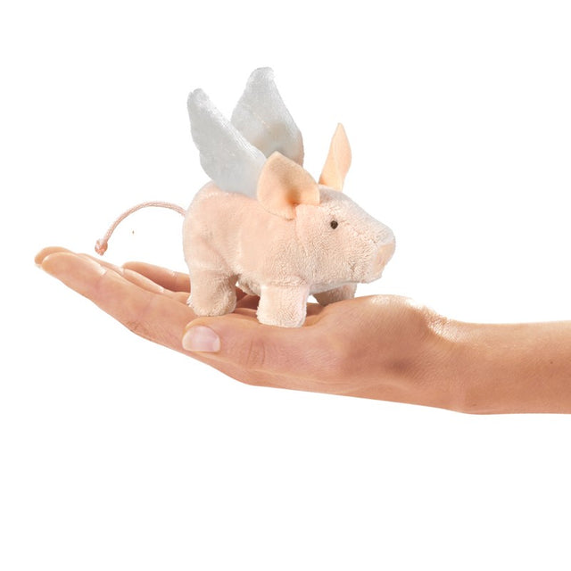 Folkmanis Mini Winged Pig Puppet