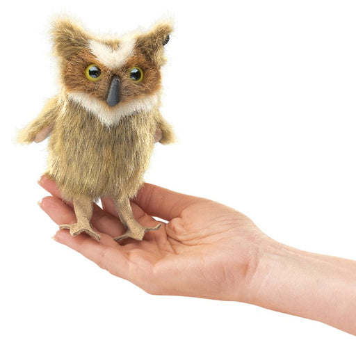 Folkmanis Mini Great Horned Owl Puppet