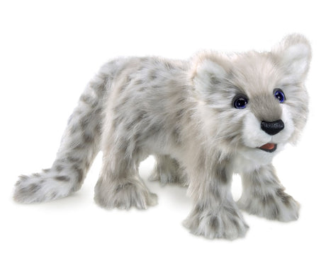 Folkmanis Snow Leopard Cub Puppet