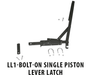 Priefert Lever Gate Latch, Single Piston
