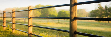 Priefert RANCH RAIL FENCE BLACK