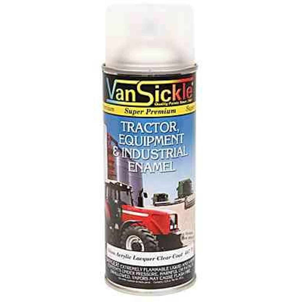 Van Sickle Gloss Acrylic Lacquer Clear Coat Tractor, Equipment and  Industrial Enamel Paint