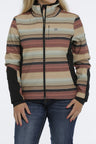 Cinch Women's Blanket Stripe Bonded Jacket / Serape