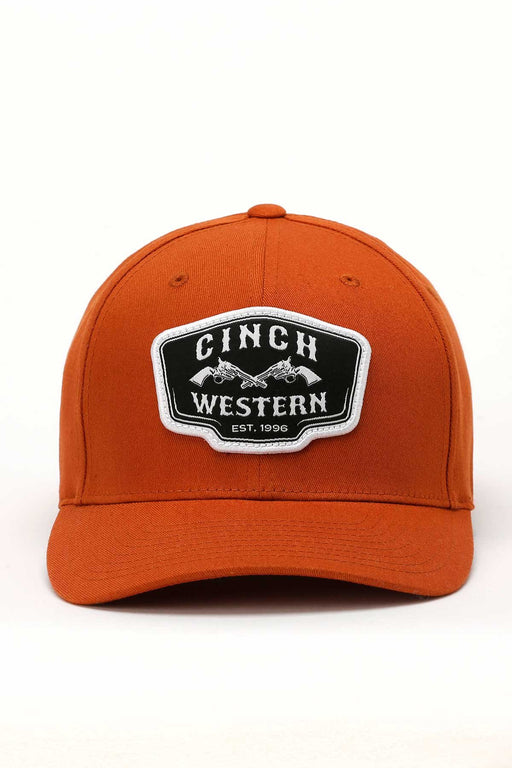 Men's Cinch Western Cap / Orange