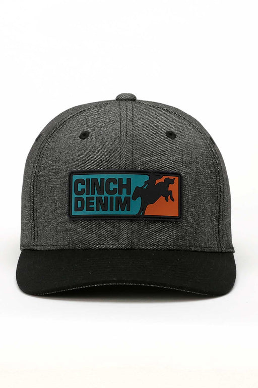 Men's Cinch Denim Cap / Black