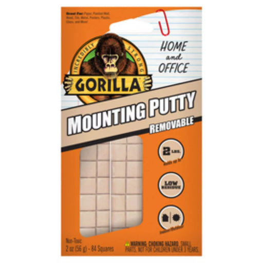 Gorilla Glue 2 OZ Mounting Putty