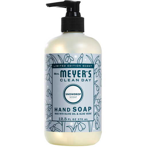 Mrs. Meyers Snowdrop Liquid Hand Soap 12.5OZ SNOW_DROP