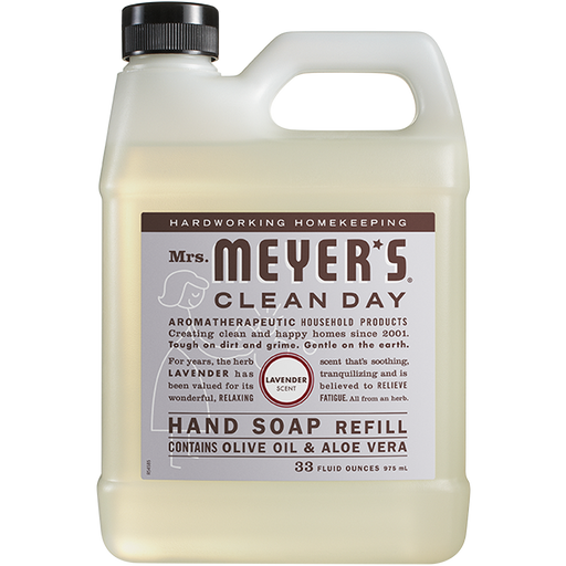Mrs. Meyers Lavender Liquid Hand Soap Refill 33OZ LAVENDER