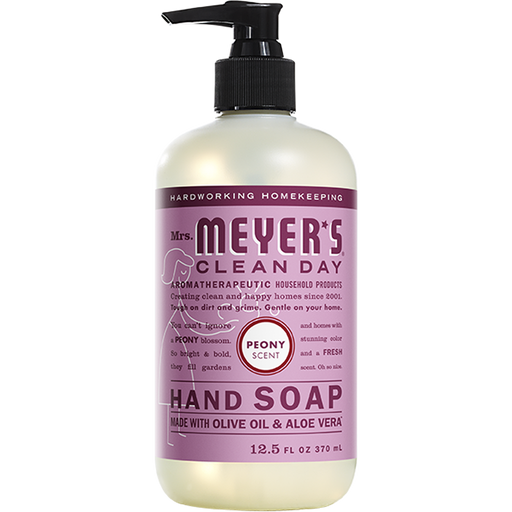 Mrs. Meyers Peony Liquid Hand Soap 12.5OZ PEONY