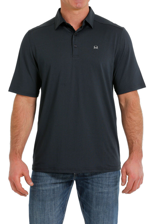 Cinch Men's Renaflex Short Sleeve Polo Shirt / Navy