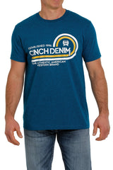 Men's Cinch Denim Tee / Navy