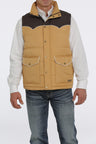 Cinch Men's Quilted Vest / Gold