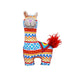 Kong Ballistic Vibez Llama Dog Toy, Medium/Large AZTEC
