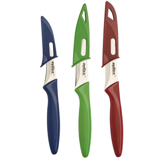  ZYLISS 3 Piece Value Knife Set with Sheath Covers