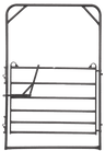 Priefert Premier Bow Gate, 9ft Tall x 6ft Wide, Pin Connection GY