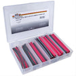 Pico Assorted Single-Wall Red & Black Shrink Tubing Kit, 54pcs