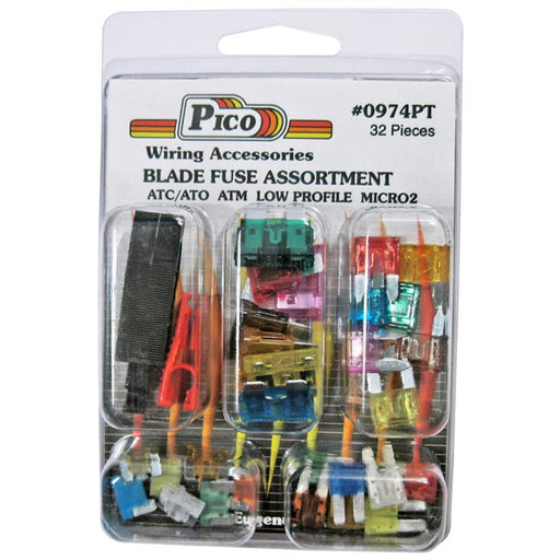 Pico Blade Fuse Assortment, ATC-ATO, ATM, Low Profile, Micro2