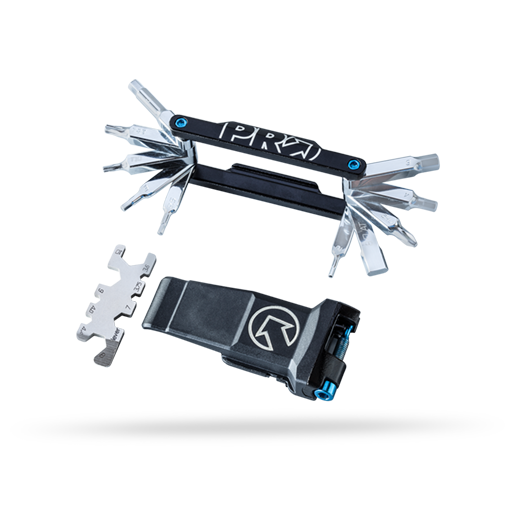 Pro MINI TOOL 22 FUNCTIONS/ ALLOY 6061 BODY BLACK