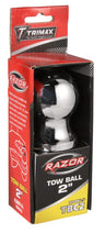 Trimax 2-inch Diameter Single Tow Ball CHROME