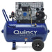 Quincy 2HP 24 Gallon Horizontal Compressor, Single Stage