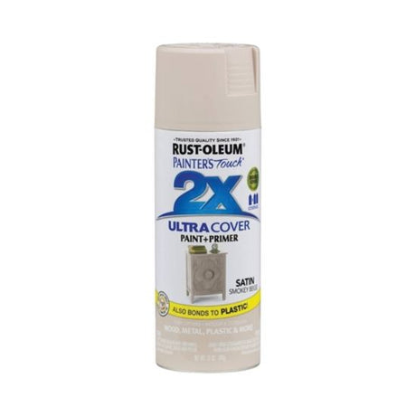 RUST-OLEUM 12 OZ Painter's Touch 2X Ultra Cover Satin Spray Paint - Satin Smokey Beige SMOKEY_BEIGE /  / SATIN