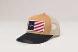 Kimes Ranch American Trucker Cap WORKWEAR_BRN